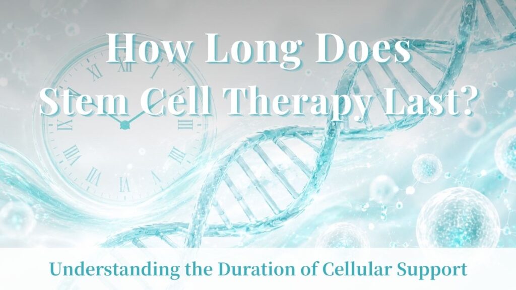 How Long Does Stem Cell Therapy Last? Timeline, Efficacy, and Realistic Expectations