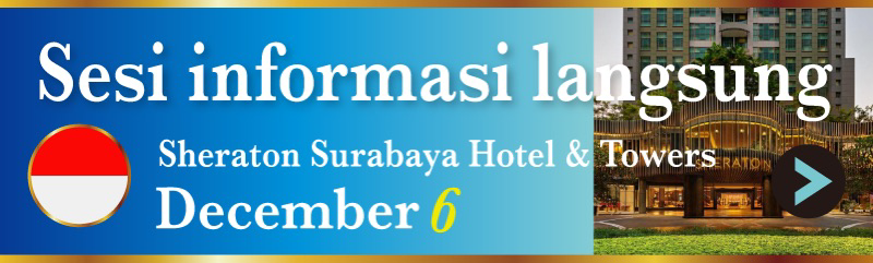 Sesi informashi Langsung,Sheraton Surabaya Hotel & Towers, 1December 14,11:00-18:00